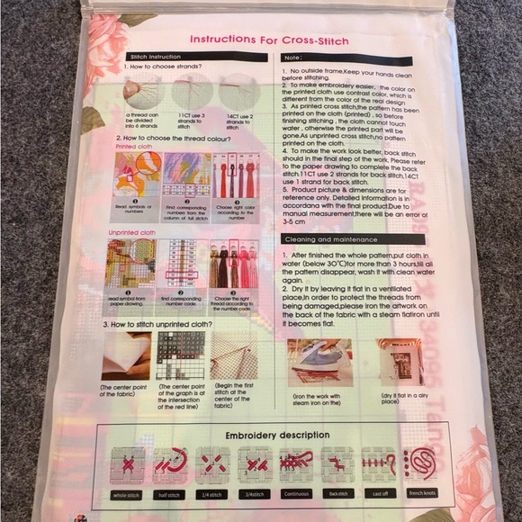 Cross Stitch Kit - Bilrost #RA095 Tango New - Picture 3 of 6